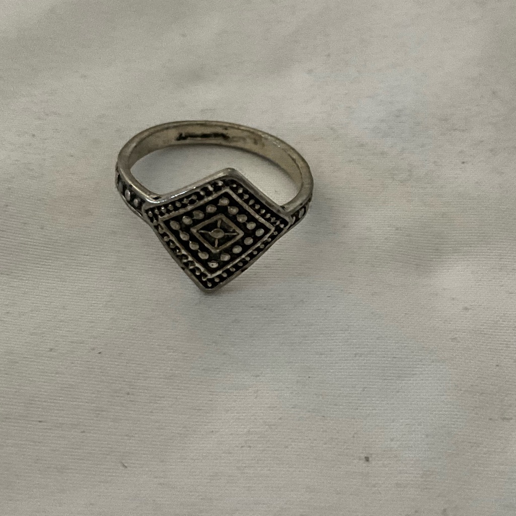 Silver Boho Ring